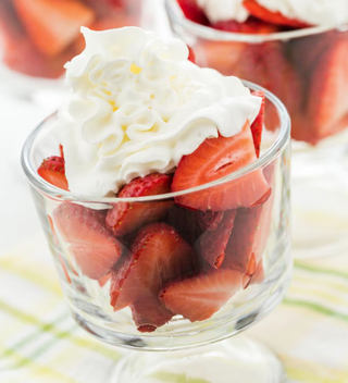 Yogurt con frutos rojos