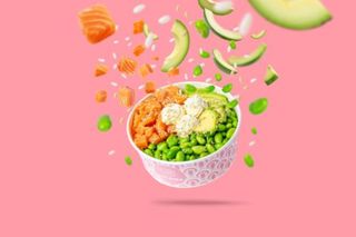 Pokè & Avocado Toast & Drink