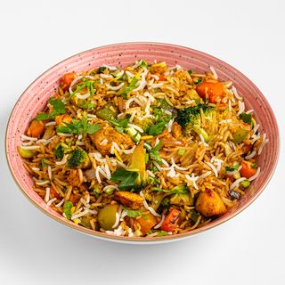 Nepali Chicken Fried Rice
