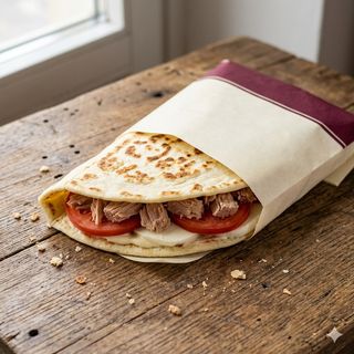 Tonno, pomodoro fresco, mozzarella fior di latte e maionese