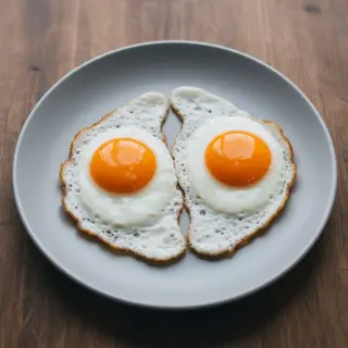 Fried eggs
