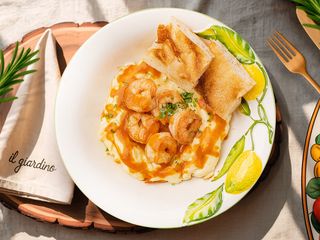 Omletă fină cu creveți