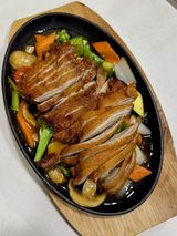 Pato cantón al grill