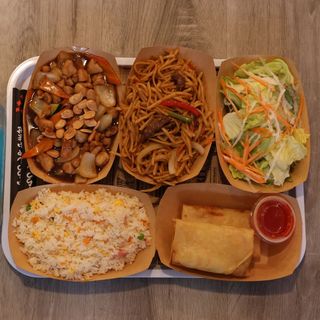 Menu para 3 personas (incluye bebida)