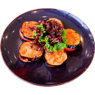 Салат с баклажанами