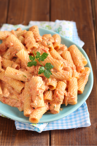 penne panna e tonno