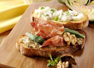 Bruschetta con prosciutto