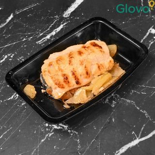 Bacallà al forn amb all i oli