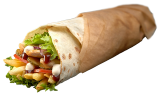 Piadina kebab con formaggio