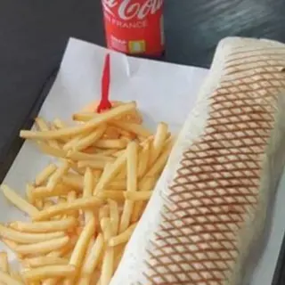 Menú Durum Kebab Con Cucurucho