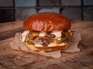 Alabama smash burger