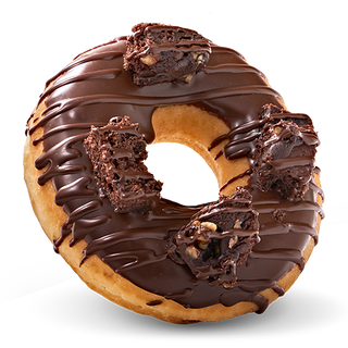 Dunkin Nocilla Brownie