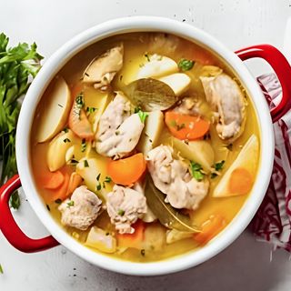 114. Pollo con patate