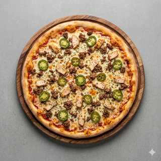Pizza México 26 Cm.