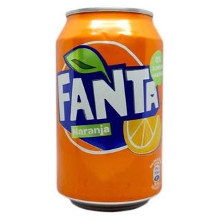 Fanta Naranja lata
