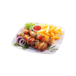 Brochette Poulet + Frites