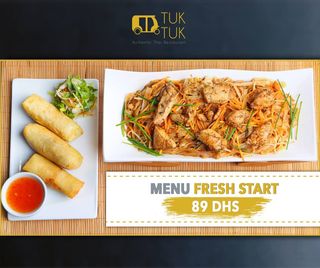 Menu Fresh Start (Entrée + Plat)