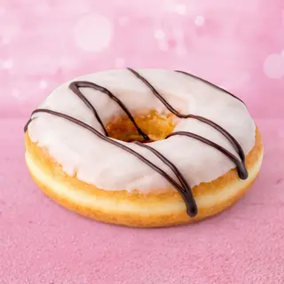 White Choc Donut