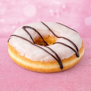 White Choc Donut