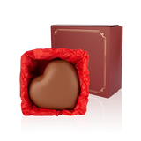 Серце Велике В Коробочці З Молочного Шоколаду