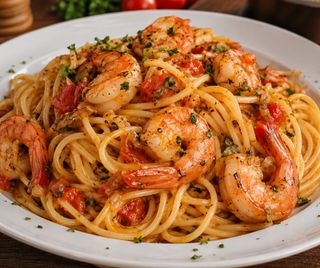 Spaghetti Aux Crevettes