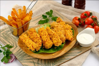 Crispy homemade din piept de pui 3 bucati, 80 g, ambalaj inclus