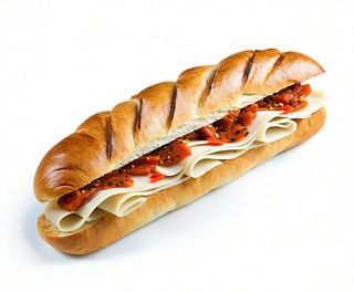 Panino con bombette alla paprika piccante