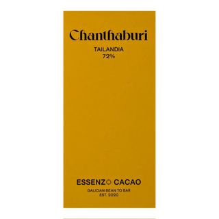 Essenzo Cacao Tableta de chocolate Tailandia 72% Chanthaburi