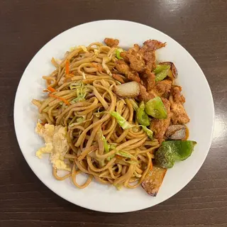 Massa Chinesa com Vegetais