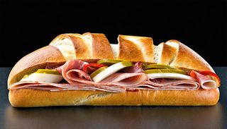 Panino Crudo, mozzarella e olio