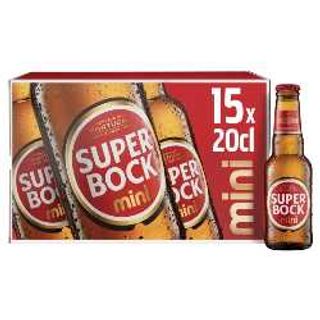 15x Super Bock 20cl (5,2% Vol.)