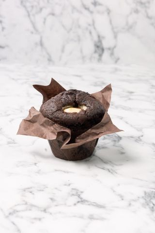 Маффин с белым шоколадом