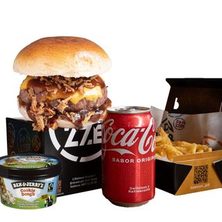 Menú BBQ Bacon X2 + Ben & Jerry 100 ml