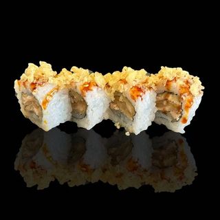 302. Crispy sake roll 8 pezzi