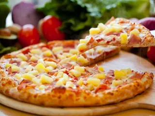 Pizza Hawaii (33 X 33 Cm.)