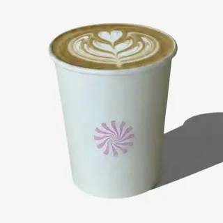 Hojicha latte