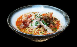 Ramen koreański ma ostro