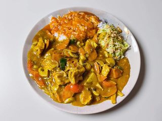 Tofu w curry Duża porcja 500g