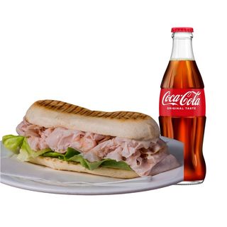 Panino Ringraziamento XL + Coca-Cola bottiglia vetro 33 cl