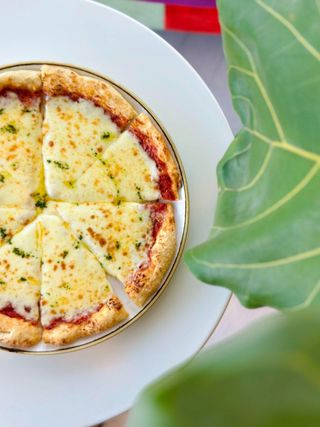 Pizza speck e Tremosine