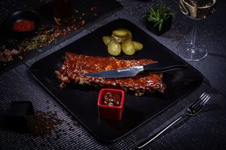 Coaste în sos barbeque