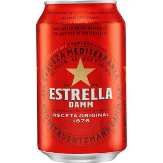 Estrella Dam Lata 