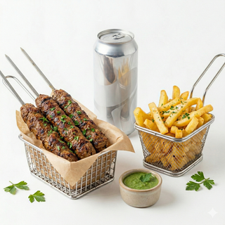 Menú Seekh Kebab (3 Uds.)