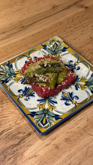 Tartare agli asparagi