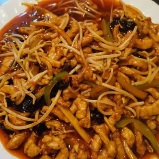 66. Listarelle di maiale 鱼香肉丝