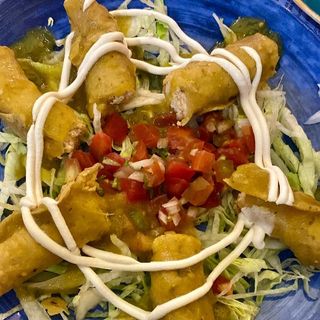 Flautas De Papa Con Chorizo