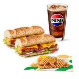 Menú BBQ Pork (30 cm.)