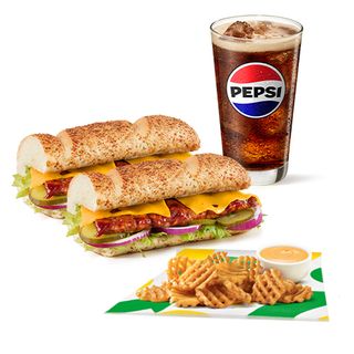 Menú BBQ Pork (30 cm.)