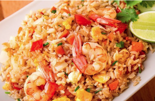 Arroz con gambas schezwen