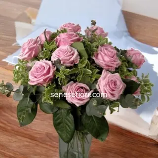 Bouquet 5 Rose rosa